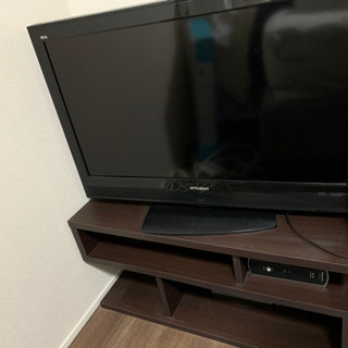 あげます！テレビ32型&テレビ台 三菱REAL 2010年製