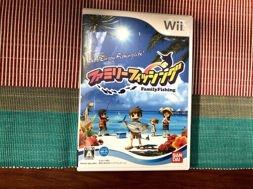 Wii ファミリーフィッシングさおコンセット 完品 箱アリ Ohkun 明大前のテレビゲーム Wii の中古あげます 譲ります ジモティーで不用品の処分