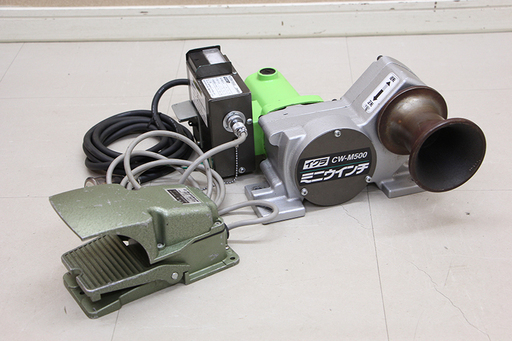 育良精機 IKURA TOOLS イクラ ケーブル入線用 ミニウインチ CW-M500 フットペダル付 100V ミニウィンチ(D3604kxxY)