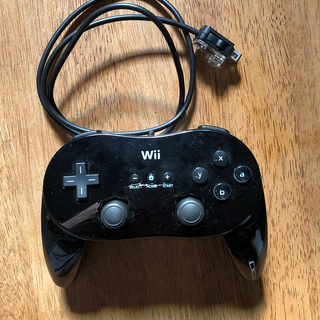 Wii クラシックコントローラーPRO　黒