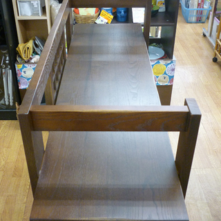 オープンラック フリーラック 幅1200mm 高さ1185mm シェルフ ウッドラック 棚 サイドボード 札幌 西岡店