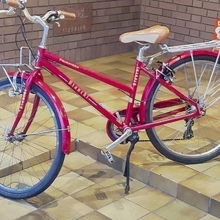 自転車 【中古】レア自転車☆Bianchiお洒落なママチャリ☆