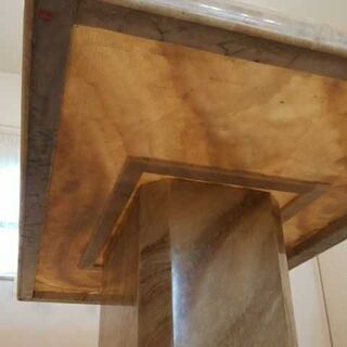 大理石ダイニングテーブル【追記 7月25日出品終了】