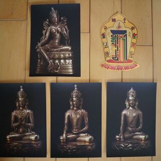 仏教　仏像　ポストカード　写真　セット　お土産