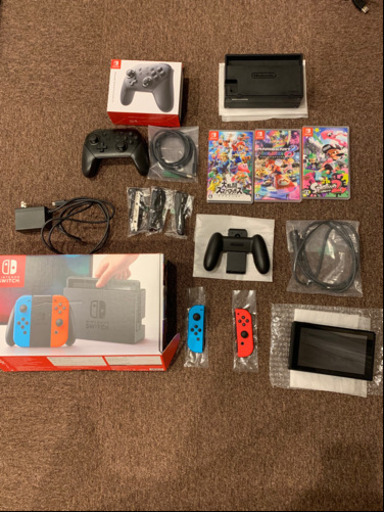 【お値下げ/中古美品】Switch 旧型　箱入り