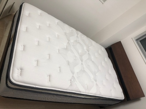 【美品】Sealy シーリー 高級ベッド　マットレス　ベッドフレーム　セット