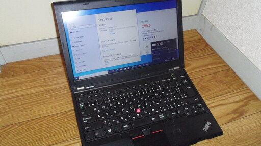 ノートパソコン Lenovo ThinkPad X230 i7 8GB SSD120GB