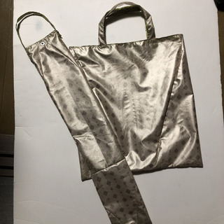 傘袋&トートバッグ(エコバッグ) ② 未使用傘リメイク 新品