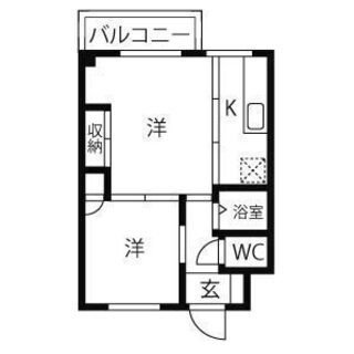 ★敷金・礼金・仲介手数料0円★JR「京橋」駅徒歩7分★バス・トイレ別★角部屋★広々2K★初期費用激安キャンペーン中！！(7月31日まで) - 不動産