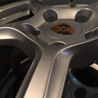 ポルシェ 981 ボクスター 純正ホイールセット カラークレスト TPM
