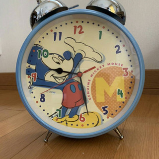 ミッキーマウス置時計 目覚まし時計