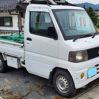 H13　三菱　ミニキャブ　軽トラ　オートマ　4WD　走行1120...