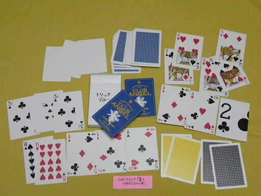 11 トランプカード大量出品です 助けてください 値引きあります その 11a クラブエンジェル 青 専用のギャフデック 本物 ポーカー Yokoyoko 新松戸のパーティグッズの中古あげます 譲ります ジモティーで不用品の処分