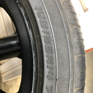 ブラックレーシング+165/55-14