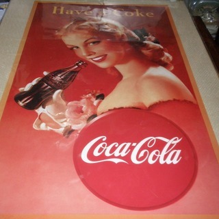 コカコーラのポスター