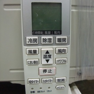 R1437) パナソニック CS-225CFR-W 2.2Kw 6畳用 100V 2015年製! エアコン 店頭取引大歓迎♪