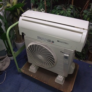 R1437) パナソニック CS-225CFR-W 2.2Kw 6畳用 100V 2015年製! エアコン 店頭取引大歓迎♪