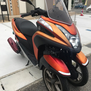 立ちゴケなし！ヤマハ　トリシティ125 色あせあり 立ちゴケなし！ヤマハ トリシティ125 色あせあり