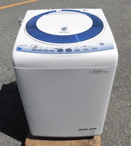 JMS0059)SHARP/シャープ 全自動洗濯機 ES-GE70L 2012年製 7.0kg 風呂水ポンプ付き 中古品・動作OK♪【取りに来られる方限定】