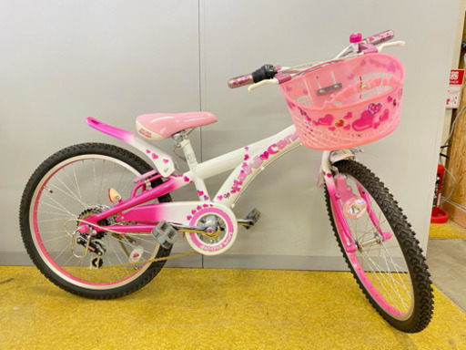 美品　ピンクで女の子らしい子供用自転車