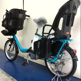 パナソニック ギュットミニDX 20インチ 3人乗り 8.9ah 水色 電動自転車 