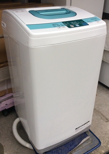 【RKGSE-305】特価！日立/5kg/全自動洗濯機/NW-50SAR/中古/2014年製/当社より近隣地域無料配達