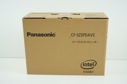 【新品同様】電源未投入品ノートパソコン レッツノート Panasonic CF-SZ5PDAVS Corei5(6300U)-2.4GHZ 4GB 320GB 液晶12.1インチ Windows 10pro 2