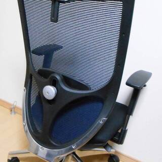 Valvanne バルバーニ・ハイバックチェア DD-C777-BL〔ブルー〕 極美品