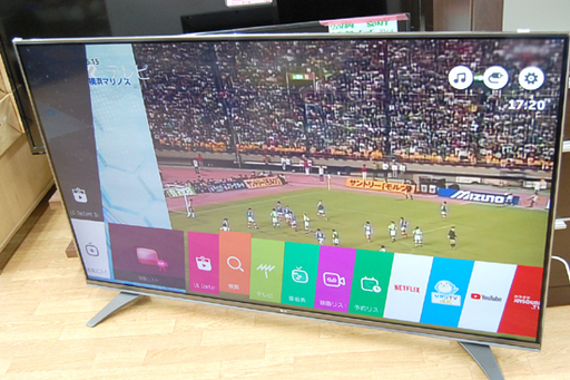 LG 4K対応液晶テレビ 60UH7500 60V型 60インチ エルジー 動作確認済み 