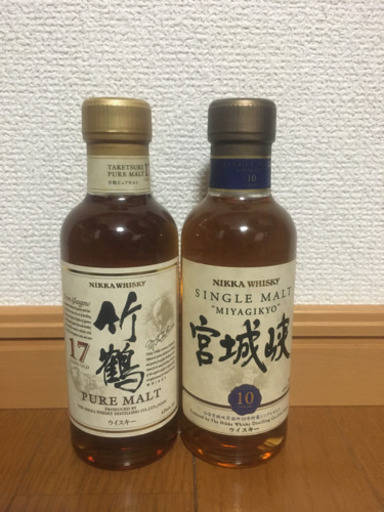 宮城峡10年　180ml