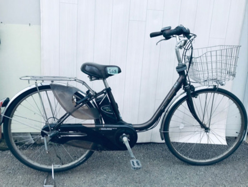 ②853番 Panasonic✨電動自転車✨ビビ・ END634‼️