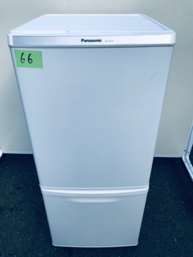 66番 Panasonic✨ノンフロン冷凍冷蔵庫✨NR-B146W-W‼️