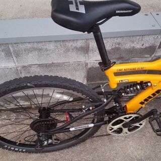 HUMMER ハマー DH2618-E マウンテンバイク Wサスペンション 18段変速