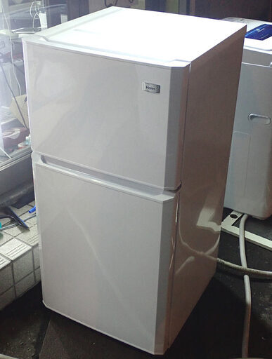 札幌 ハイアール 106L 冷蔵庫 JR-N106K 2016年製 中古