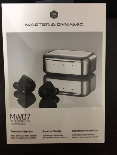 MASTER\u0026DYNAMIC MW07 ブラック！！