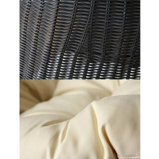 屋内外使えるハンキングチェア クッション付き