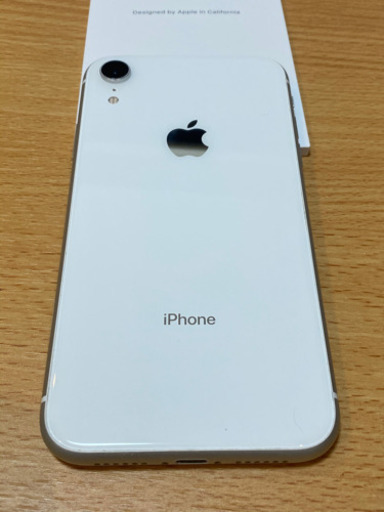 iPhone XR WHITE 白 64GB  SIMフリー