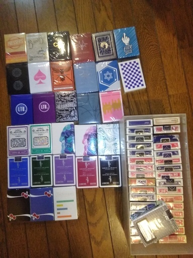 トランプまとめて プレイングカード コレクター カーディストリー向け