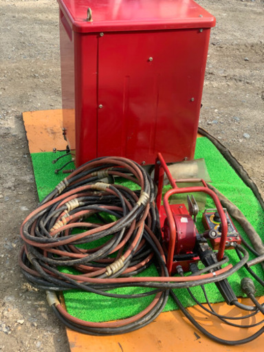 店頭引き取り限定】 日立 半自動溶接機 DT-CAP2 ワイヤ送給装置 TM-351