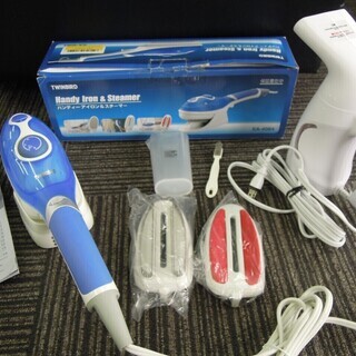 Tenswall スチームアイロン ツインバード ハンディーアイロン スチーマー Sa 4084bl 2点 ａ07a01 スマイル 武蔵砂川の生活家電 アイロン の中古あげます 譲ります ジモティーで不用品の処分