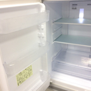 6ヶ月動作保証付 2ドア冷蔵庫 SHARP SJ-D17B-S 2016年製【トレファク