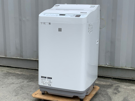 格安で！シャープ 洗濯乾燥機 5.5kg◇2019年製◇ES-T5E6◇JWP-0073★