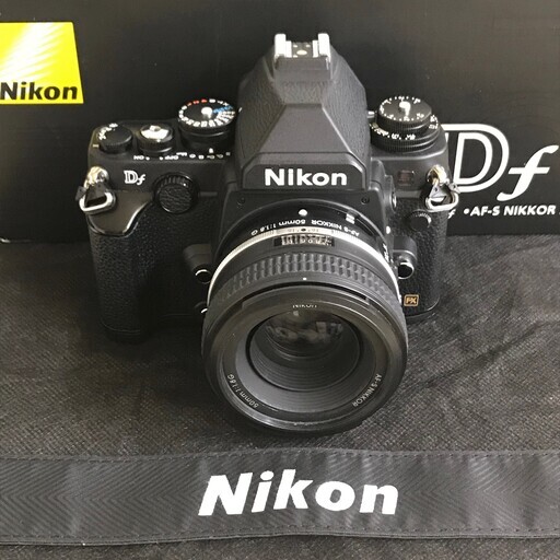 デジタル一眼レフカメラ Nikon Df + 50mm f/1.8G レンズキット ブラック