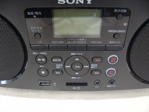 20K0127 2 SONY/ソニー SD/USB/CD/ラジオ パーソナルオーディオ