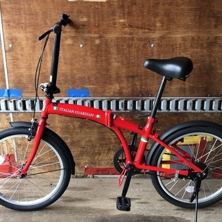 折りたたみ自転車 ITALIAN GUARDIAN 20インチ 折りたたみ自転車 変速なし