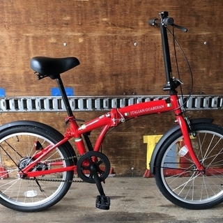 【送料込】軽量 折りたたみ自転車 レッド 赤 20インチ Amazon | FILA(フィラ) 20インチ6段変速折りたたみ自転車 FL