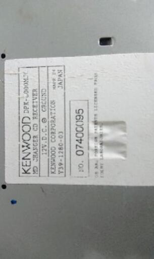【終了】KENWOOD DPX-8000MJ カーオーディオ