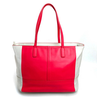 美品】COACH コーチ 23469 トートバッグ バイカラー レガシー