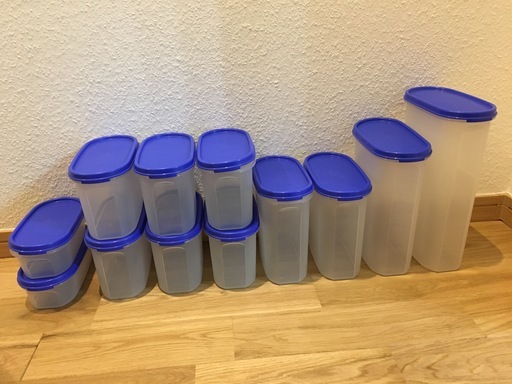 タッパーウェア　保存容器　MMだ円（中古品）