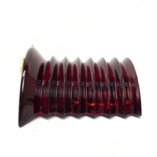 Baccarat バカラ ラウンドクロック インテリア 置時計 クリスタルガラス レッド 